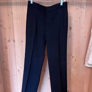 Banana Republic Black Wool Work Trouser